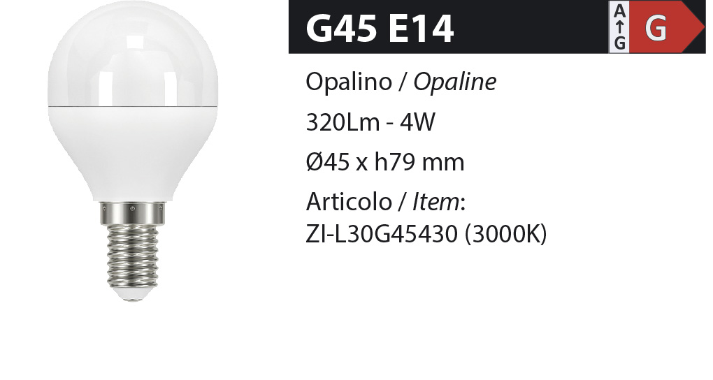 ZERODUE Industrial - G45 E14