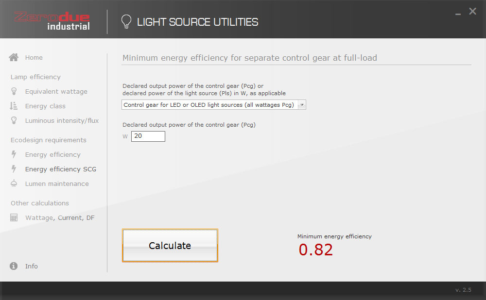 Light Source Utilities - Efficienza energetica minima per le unità di alimentazione separate