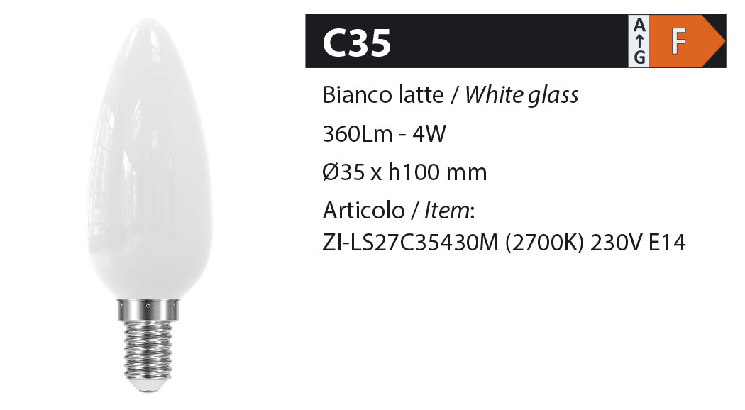 ZERODUE Industrial - C35 Bianco latte